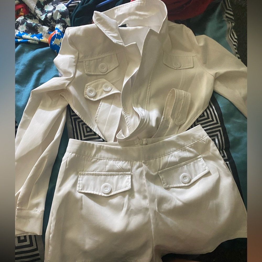 Two piece short set